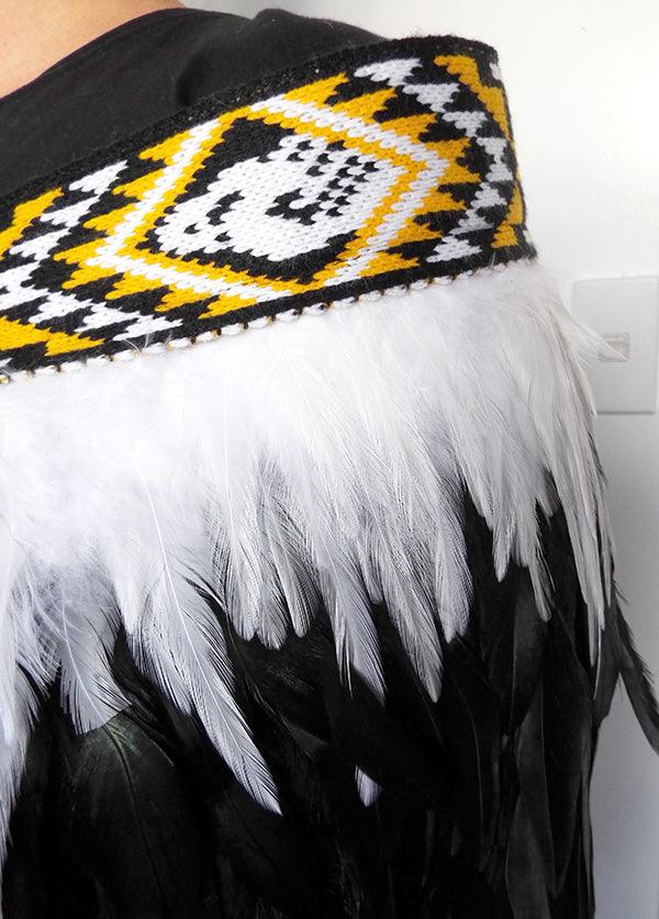 Maori Taranaki Feather Korowai - Image 4