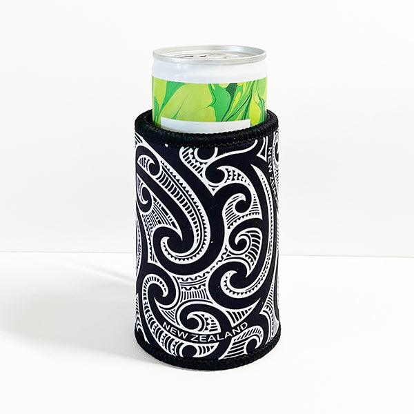 Maori Tattoo Design Stubby Drink Holder - Image 3