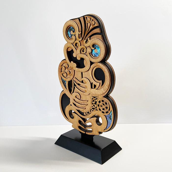 Maori Tiki Good Luck Trophy - Image 2
