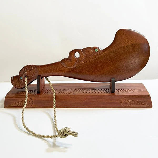 Maori Wahaika - Stand and Presentation Box Optional - Image 3
