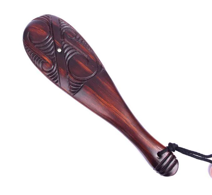 Medium Maori Patu on Stand - Image 2