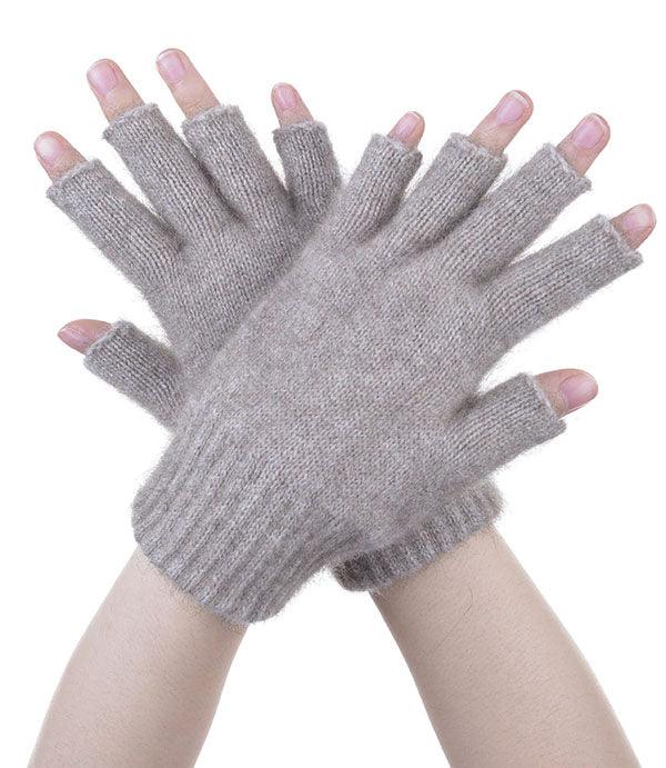 Merino Possumsilk Fingerless Gloves - Image 3