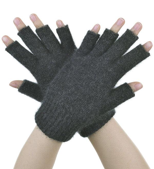 Merino Possumsilk Fingerless Gloves - Image 6