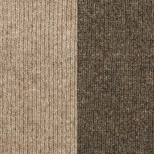 Merino PossumSilk Two Tone Reversible Beanie Hat - Image 5