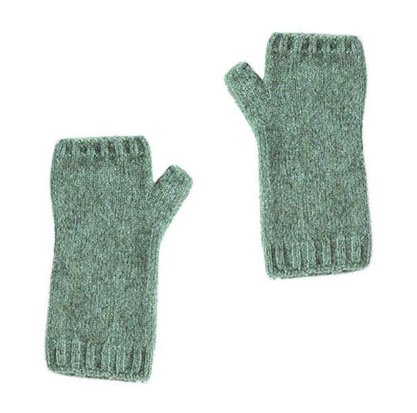 Merino Wool Possumsilk Wrist Warmer Gloves - Image 5