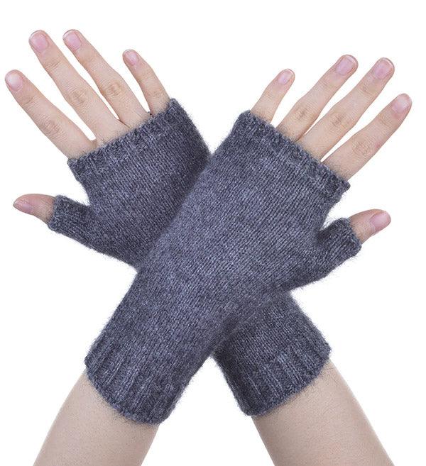 Merino Wool Possumsilk Wrist Warmer Gloves - Image 7