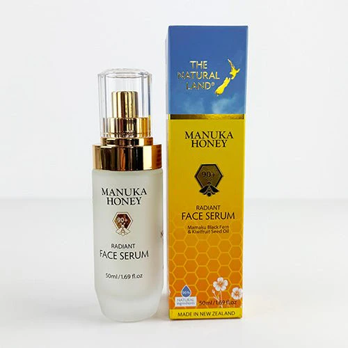 Natural Land Manuka Honey Face and Eye Serums Gift Set - Image 3