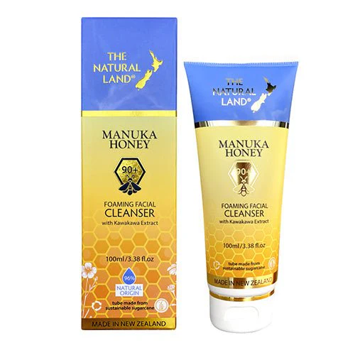 Natural Land Manuka Honey Foaming Facial Cleanser