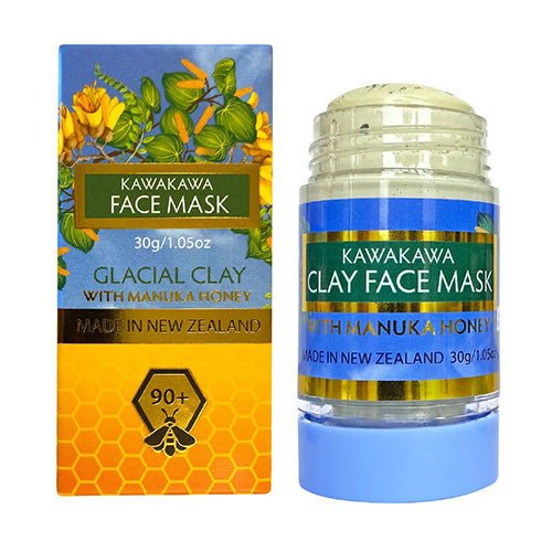Natural Land Manuka Honey Kawakawa Clay Face Mask
