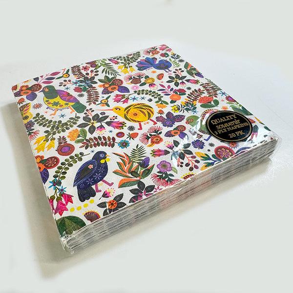 New Zealand Birds Napkins Serviettes - Image 2