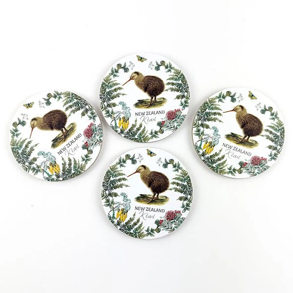 New Zealand Kiwi Bird Coasters - Image 2