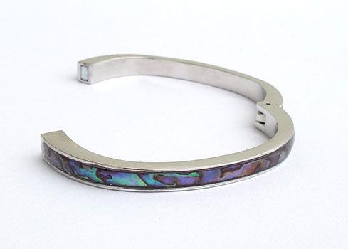 New Zealand Paua Shell Magnetic Bracelet - Image 3