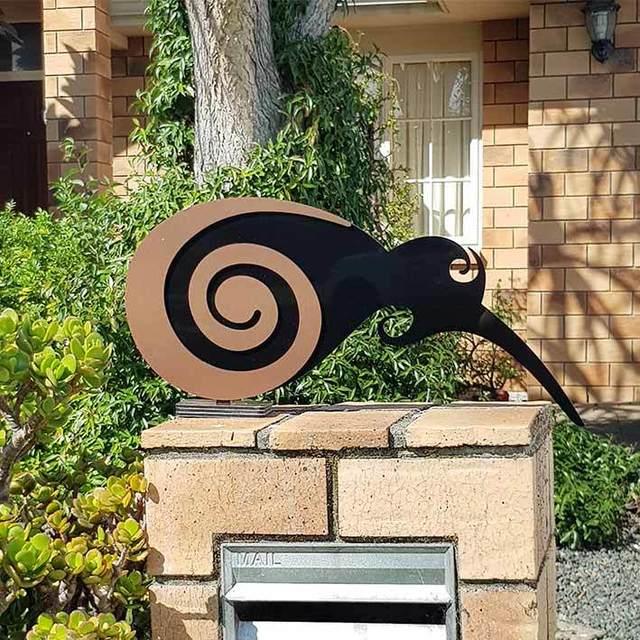 NZ Made Outdoor Kiwi Bird on Stand - Image 2