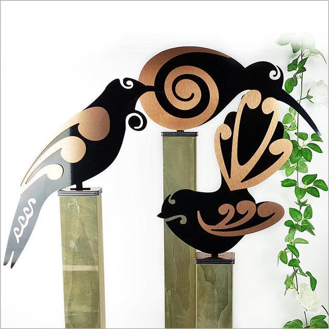 NZ Made Outdoor Kiwi Bird on Stand - Image 3