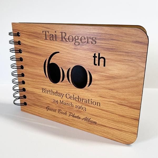 NZ Rimu 60th Birthday Photo Album Guest Book - Image 4