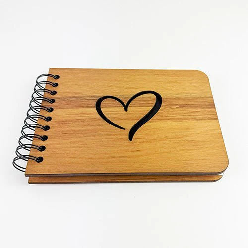 NZ Rimu A5 Remembrance or Special Occasion Guest Book - Image 2