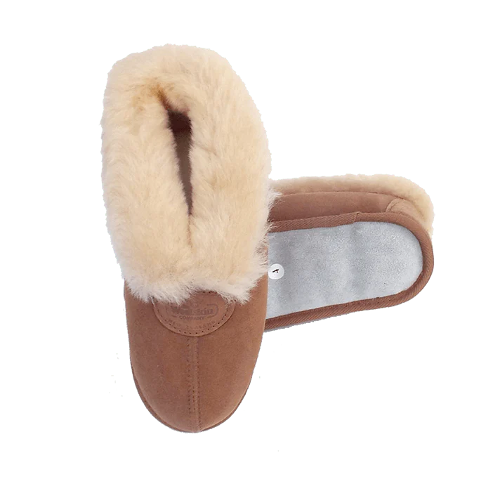 NZ Sheepskin Slippers with EVA or Suede Sole - Image 5