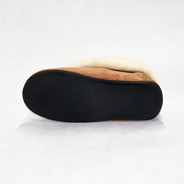 NZ Sheepskin Slippers with EVA or Suede Sole - Image 6