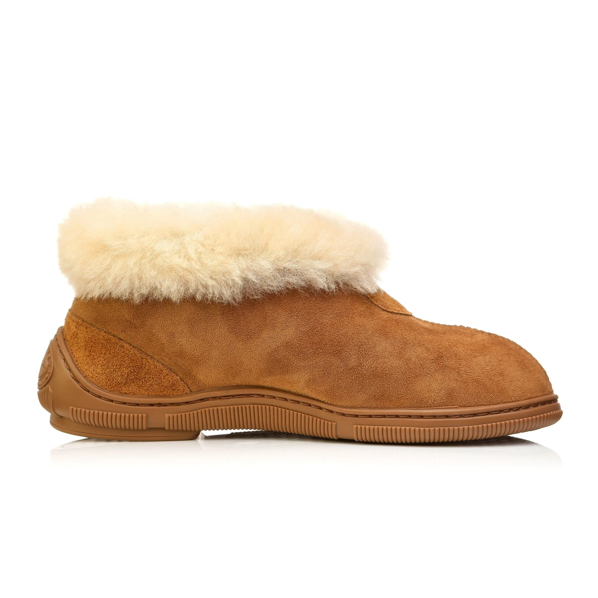 NZ Sheepskin Slippers with Outdoor Sole - Image 2