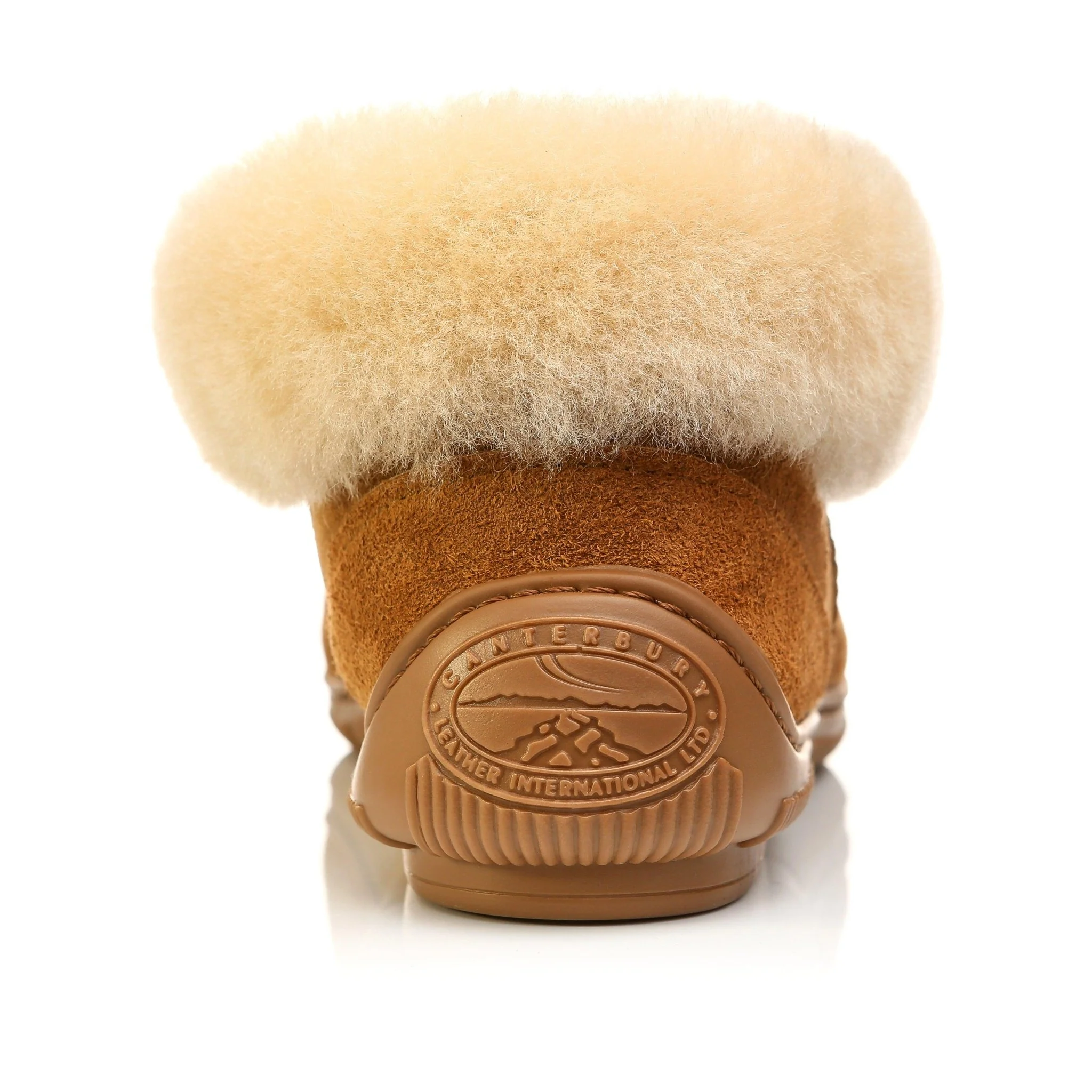 NZ Sheepskin Slippers with Outdoor Sole - Image 3