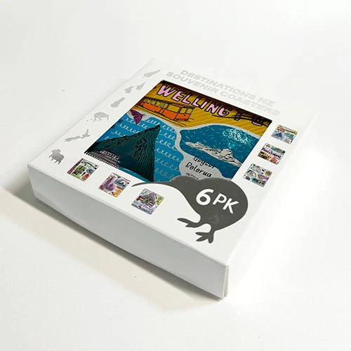 NZ Tourist Destination Souvenir Coasters - Image 4