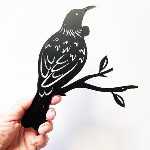 NZ Tui Bird Acrylic Wall Art - Image 2