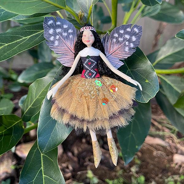 2022 NZ Wahine Maori Woman Fairy Doll - Image 4