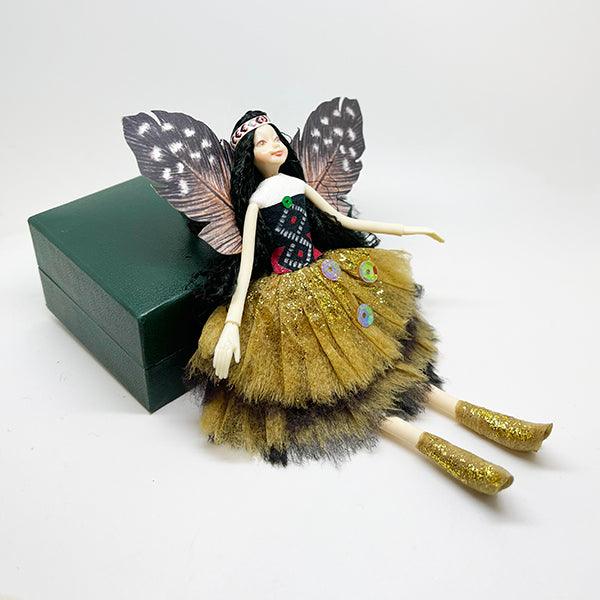 2022 NZ Wahine Maori Woman Fairy Doll - Image 5