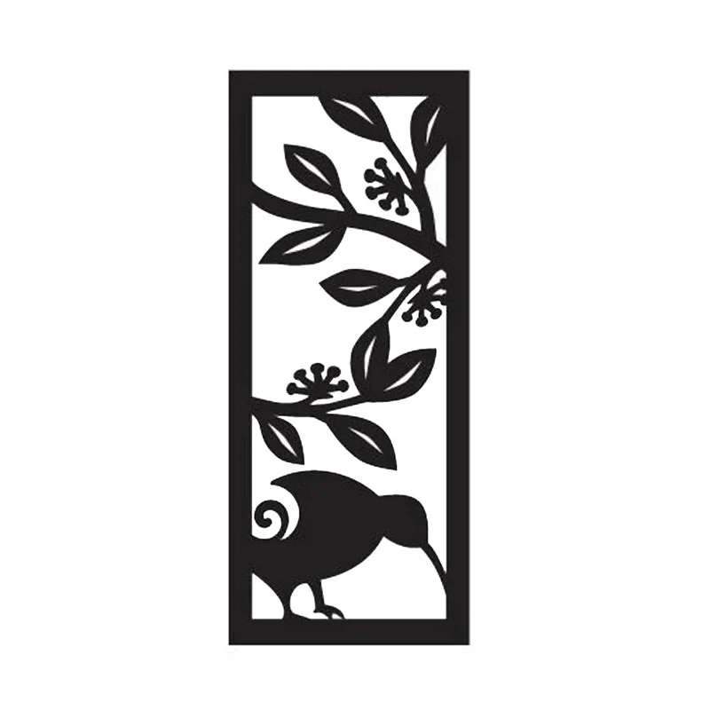 NZ Koru Kiwi Pohutukawa Panel