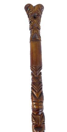 NZ Maori Hiking or Thumb Stick - Image 4