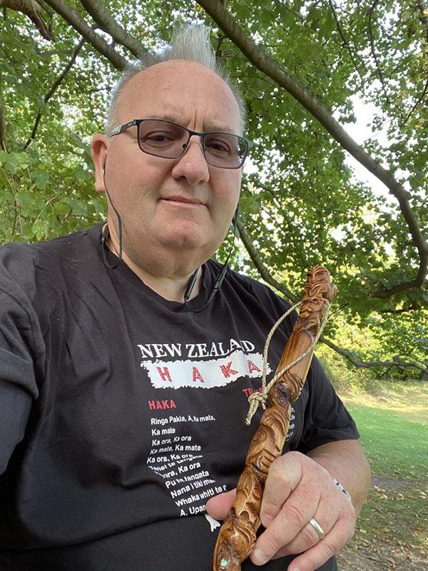 NZ Maori Hiking or Thumb Stick - Image 5