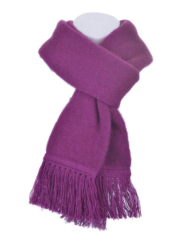 NZ Merino Possumsilk Scarf with Fringe - Image 2