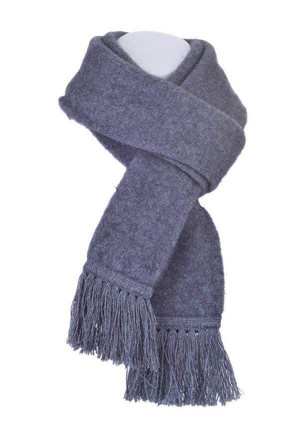 NZ Merino Possumsilk Scarf with Fringe - Image 8