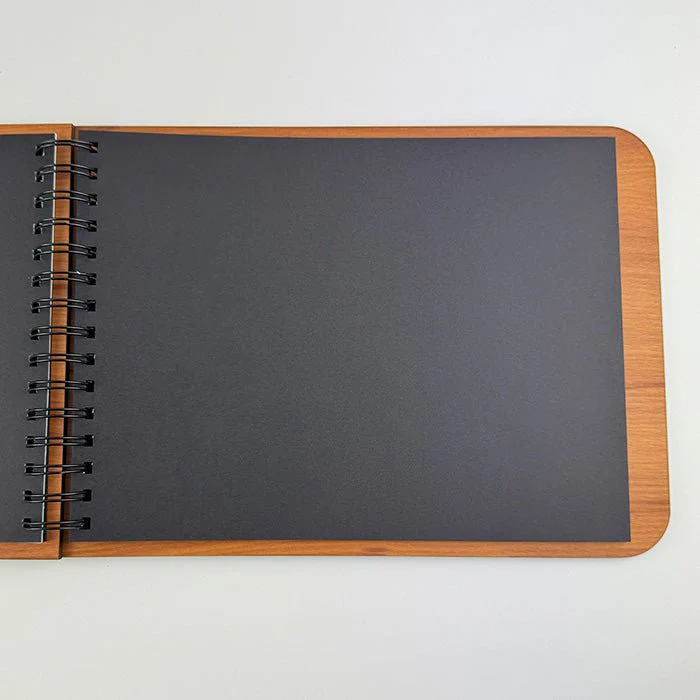 NZ Rimu Birthday Photo Album Guest Book with Koru - Image 4