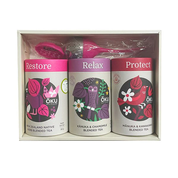 Oku Aroha Love NZ Herbal Tea Gift Box - Image 2