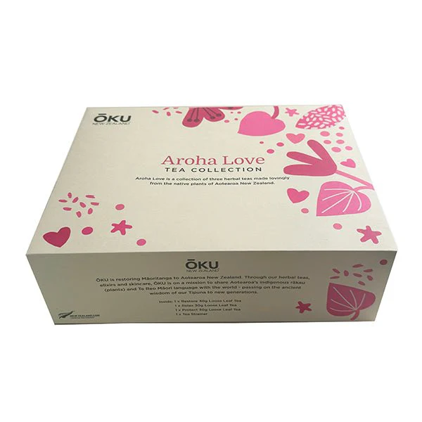 Oku Aroha Love NZ Herbal Tea Gift Box - Image 3