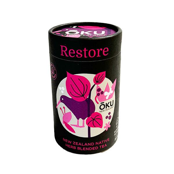 Oku NZ Restore Kawakawa Karamu Kumarahou Manuka Tea - Image 2