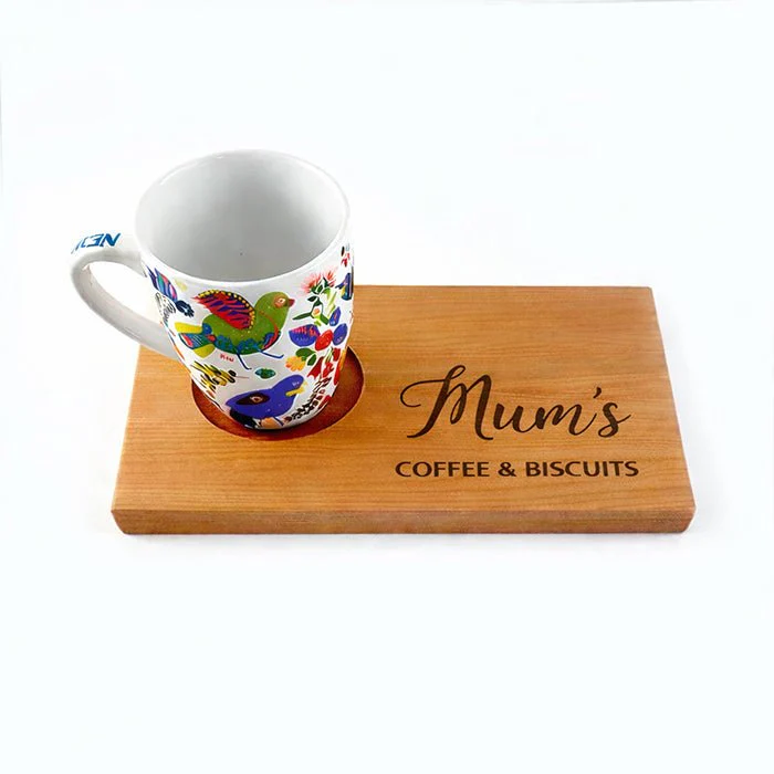 Personalised Mums Coffee and Biscuits Board - Image 3