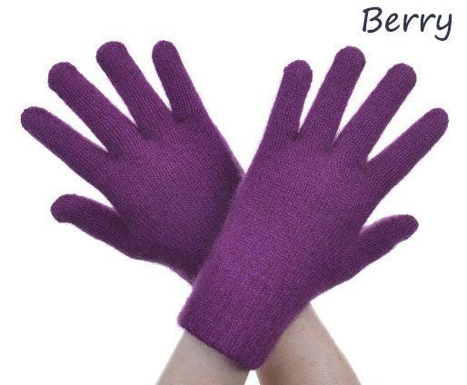 Possumsilk Merino Plain Gloves - Image 3