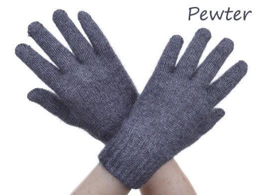 Possumsilk Merino Plain Gloves - Image 7