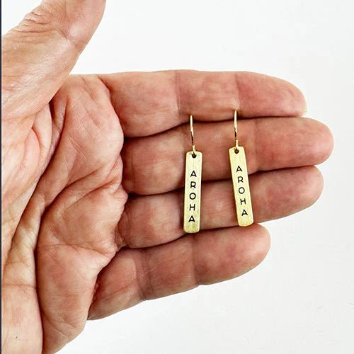Pretty NZ Aroha Love Earrings - Image 2