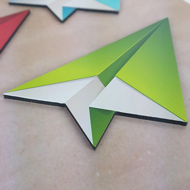 Printed Origami Planes Wall Art - Image 3