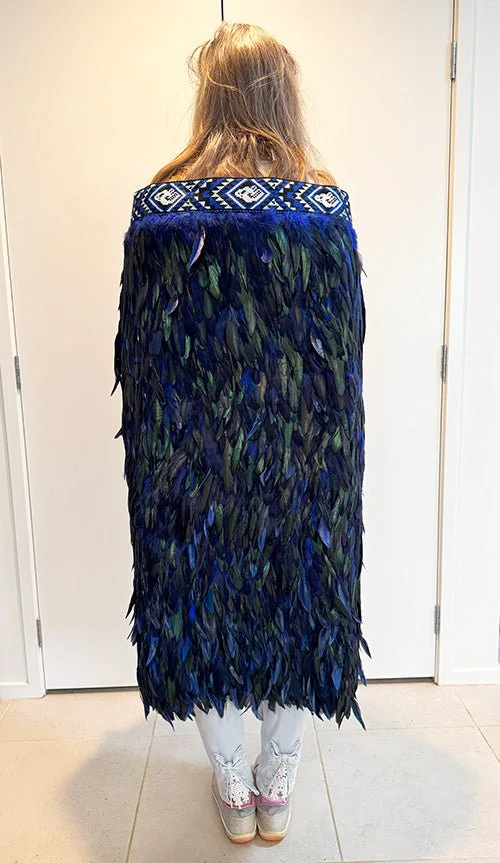 Regal Royal Blue Maori Korowai - Image 2