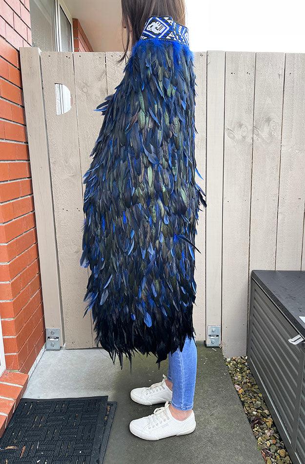 Regal Royal Blue Maori Korowai - Image 3