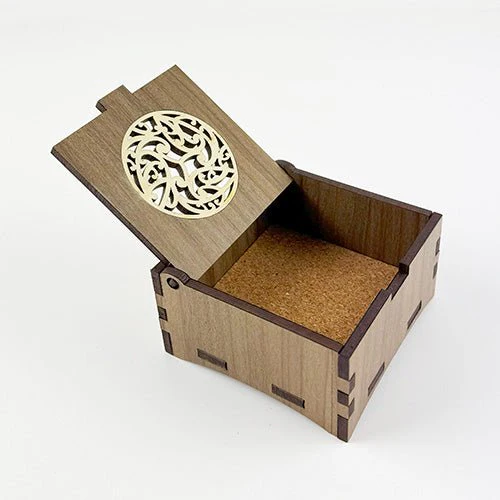 River Rimu Maori Kowhaiwhai Jewellery or Trinket Box - Image 3