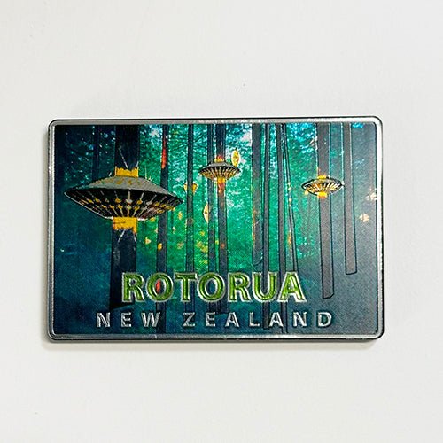 Rotorua NZ Redwoods Forest Fridge Magnet