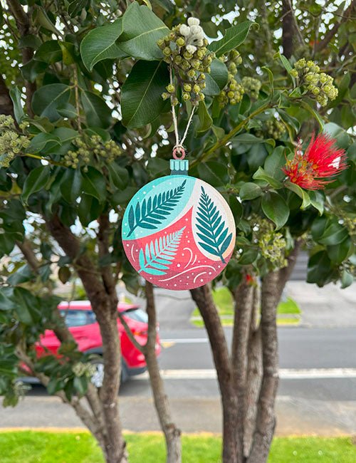 Set of 4 Pop Out NZ Flowers Christmas Ornaments - Image 6