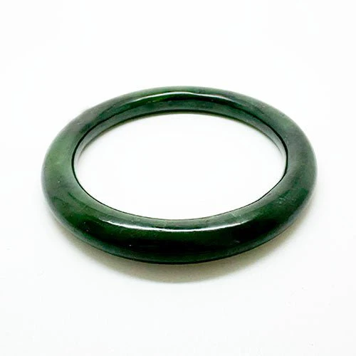 Slim Greenstone Bangle - Image 3