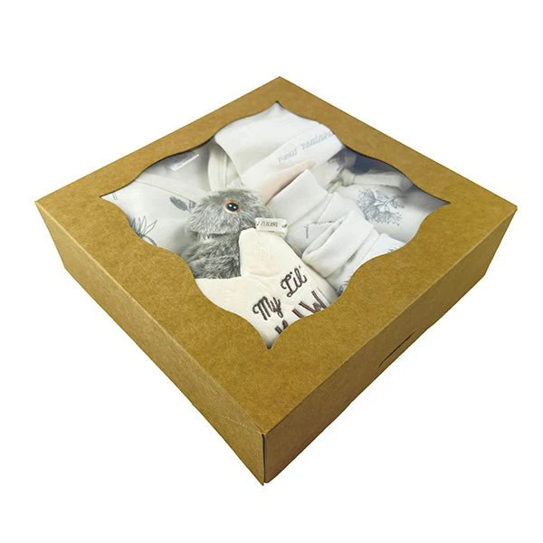 Souvenir Newborn Baby Romper Set Blanket and Kiwi Toy Gift Box - Image 12