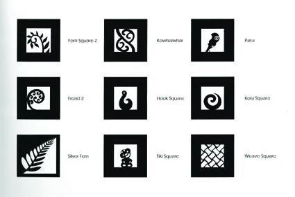 Square Silver Fern Indoor Outdoor Panel - Image 3